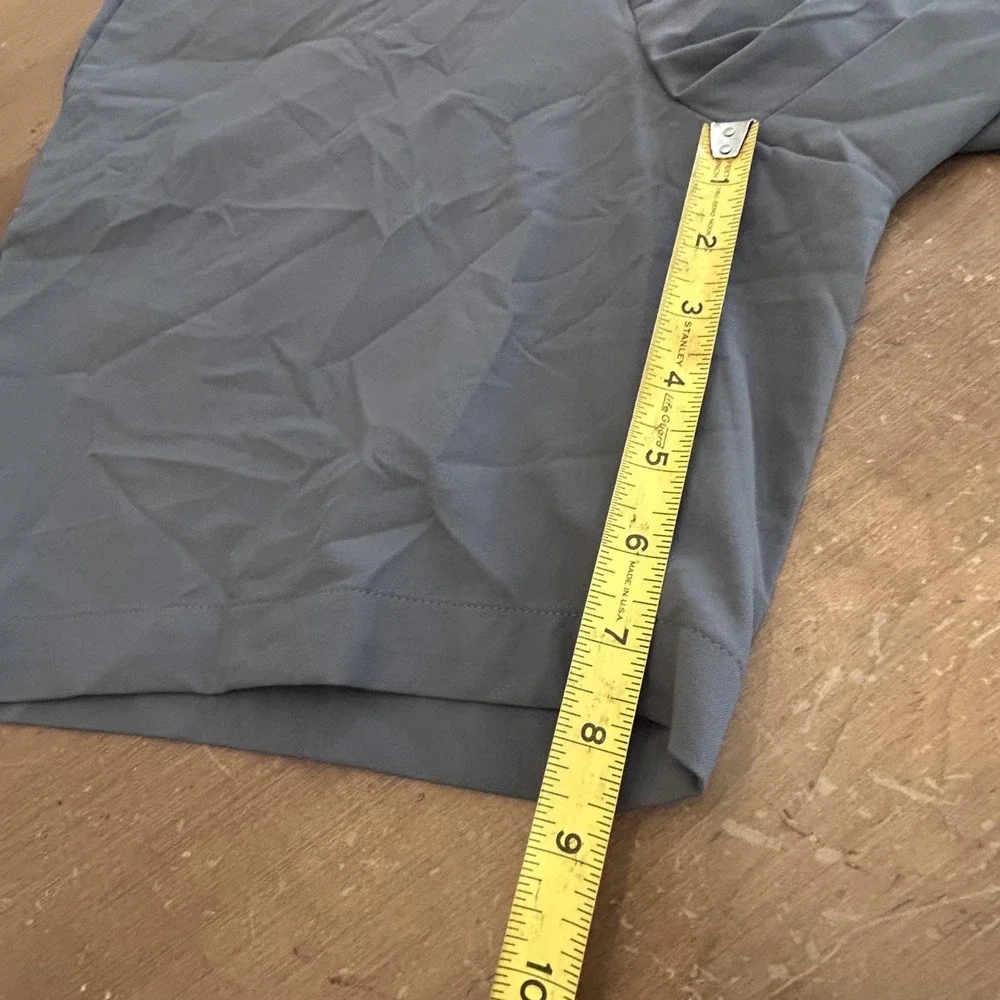 Penguin‎ Shorts Mens 40 Gray Golf Stretch Moisture Wicking Easy Care Performance